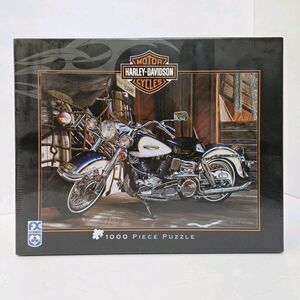SEALED FX Schmid Harley Davidson 1000pc Puzzle Scott Jacobs - Catch Of The Day
